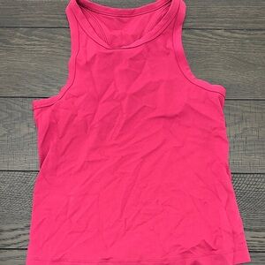 Women's Red Sleeveless Top